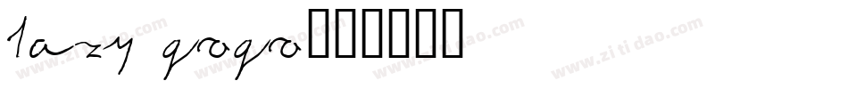 Lazy Gogo字体转换